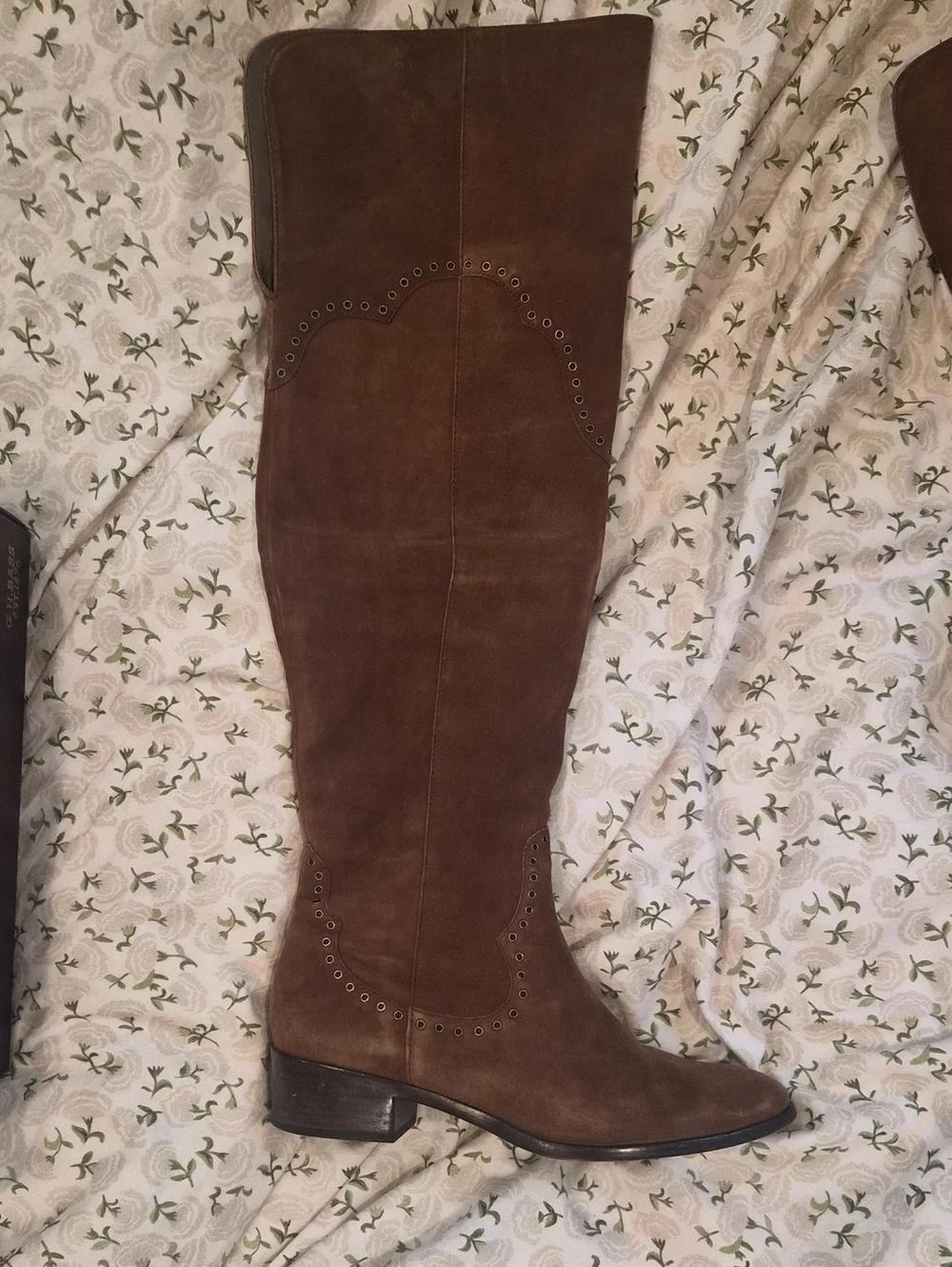 Frye Ray Grommet Over The Knee Boots, Size 10